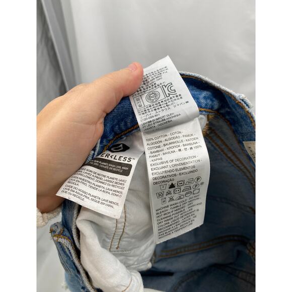 Levi's distressed 501 crop jeans - Picture 4 of 5